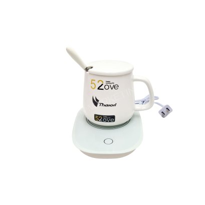 แก้วพร้อมเครื่องอุ่น