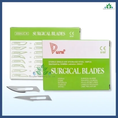 dura surgical blades ใบมีดผ่าตัดสแตนเลส