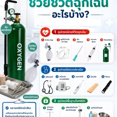 อุปกรณ์ช่วยชีวิตฉุกเฉิน