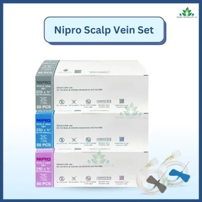  Nipro Scalp Vein Set เข็มปีกผีเสื้อ