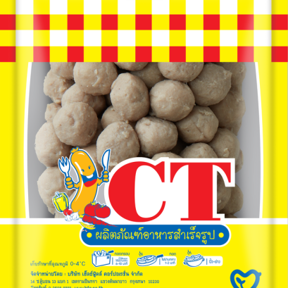 ซีที ลูกชิ้นสูตรพิเศษเนื้อ 1 กก.