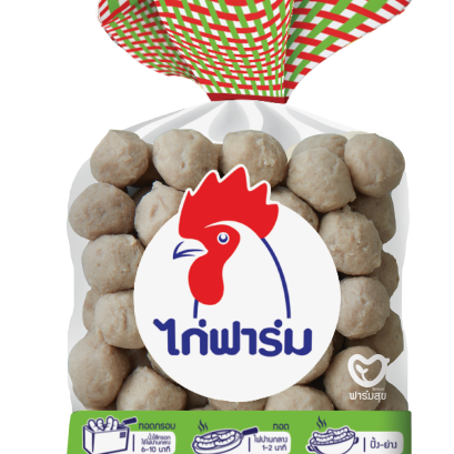 ไก่ฟาร์ม ลูกชิ้นสูตรพิเศษเนื้อ 1 กก.