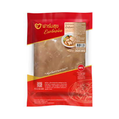 ฟาร์มสุข เนื้อไก่หมักน้ำมันงาแช่แข็ง 1 กก.