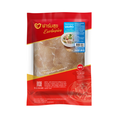 ฟาร์มสุข เนื้อไก่หมักนมสดแช่แข็ง 1 กก.