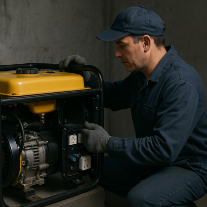 การวางเครื่องปั่นไฟในตำแหน่งที่เหมาะสมควรคำนึงถึงปัจจัยใดบ้าง