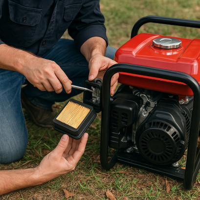 ควรทำอย่างไรท่าเกิดเครื่องปั่นไฟเกิดไฟรั่วหรือมีกลิ่นเชื้อเพลิง