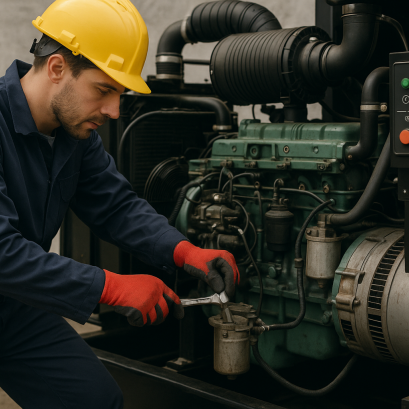 เครื่องปั่นไฟเสียงดังผิดปกติเกิดจากอะไร