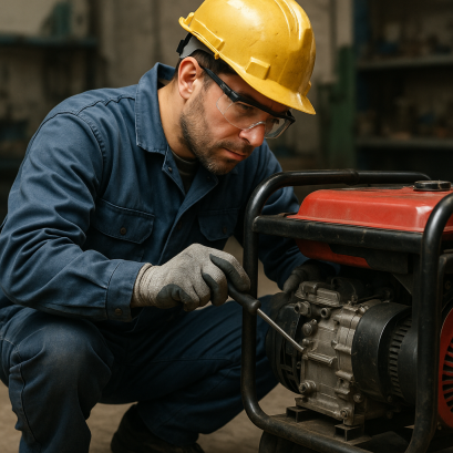 ปัญหาที่พบบ่อยที่สุดในเครื่องกำเนิดไฟฟ้าและสาเหตุ รอยรั่ว