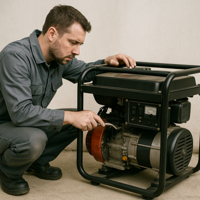 วิธีดูแลเครื่องปั่นไฟ