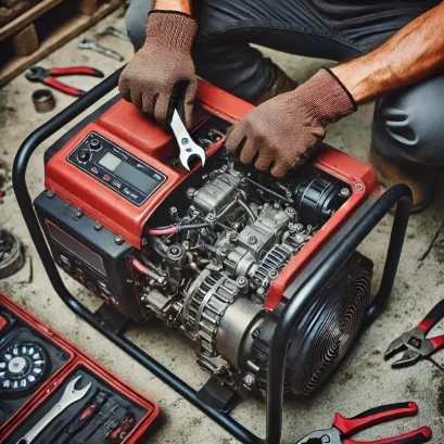 การรัการษาเครื่องปั่นไฟ เบนซิน