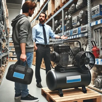 วีธีใช้งานปั๊มลมสายพาน