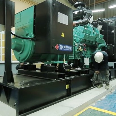 หลักการทำงานของเครื่องปั่นไฟชนิดติดตั้ง