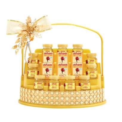 กระเช้ารังนก สก็อต กระเช้าหูหิ้ว REDRIBBIN