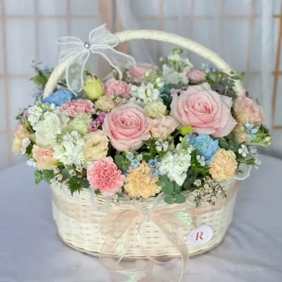 ช่อดอกไม้แสดงความยินดี ช่อดอกไม้อวยพรสวยๆ FW074