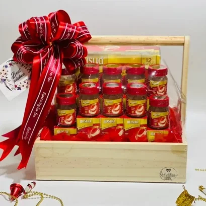 กระเช้าแบรนด์รังนก RB116 จากร้านเรดริบบิ้นกระเช้าของขวัญส่งด่วน