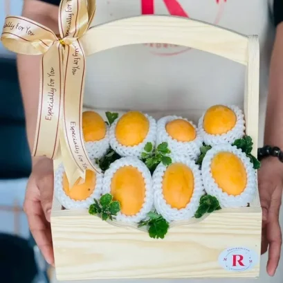 กระเช้ามะยงชิด กระเช้าวันสงกรานต์ RB335