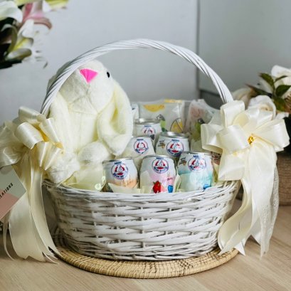 RB113 กระเช้าของขวัญเยี่ยมคลอด