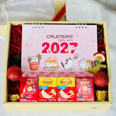 เซ็ตของขวัญปีใหม่ แบรนด์รังนก+ปฏิทิน2570