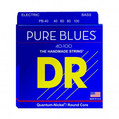 DR Strings PURE BLUE BASS (40-100)
