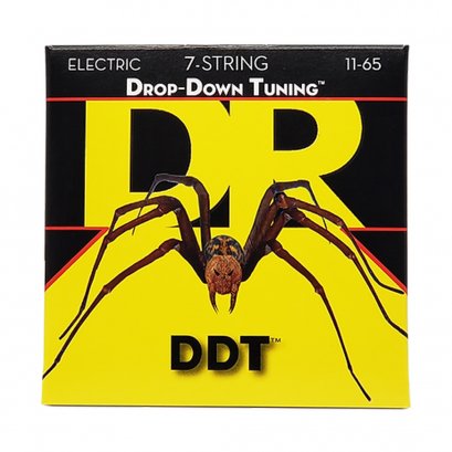 DR Strings Drop-Down Tuning Electric 11-65 7-String Heavy