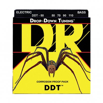 DR Strings Drop Down Tuning Bass 50-110 Heavy 4-String