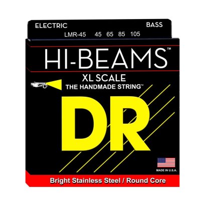 DR Strings Hi-Beams Bass 45-105 Med XL-Scale 4-String