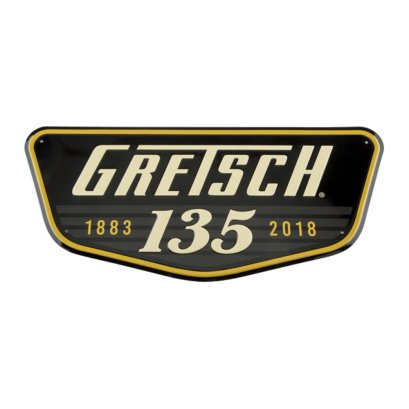 Gretsch 135th Anniversary Tin Sign