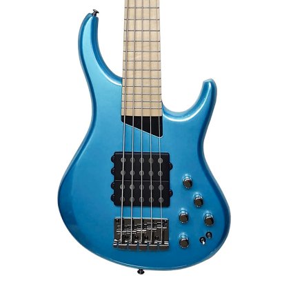 MTD Kingston Super 5 String, Maple Board, Super Blue