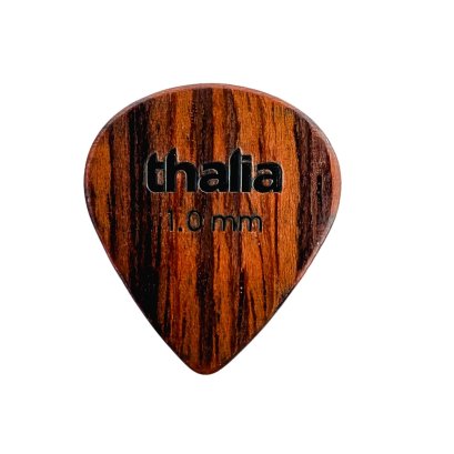 Thalia 651 Shape - 1.0mm Rosewood 3.0 Pick - 6pc Pack