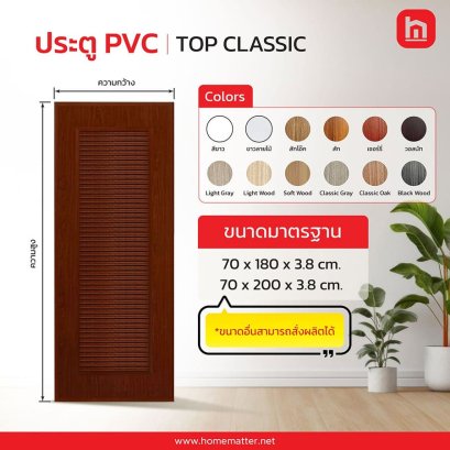 ประตู PVC vs UPVC vs WPC เลือกแบบไหนให้เหมาะกับห้องน้ำและการใช้งานของบ้าน