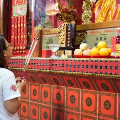 บูชาจี้เจ้าแม่กวนอิม ชีวิตมีแต่ความก้าวหน้า