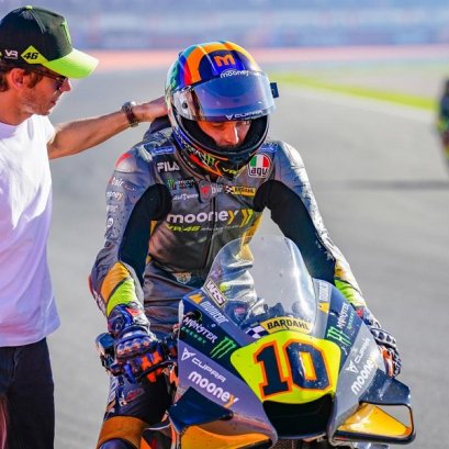'ลูก้า มารินี' ไม่กดดันแข่ง MotoGP ภายใต้ทีมพี่ชาย 'วาเลนติโน รอสซี'