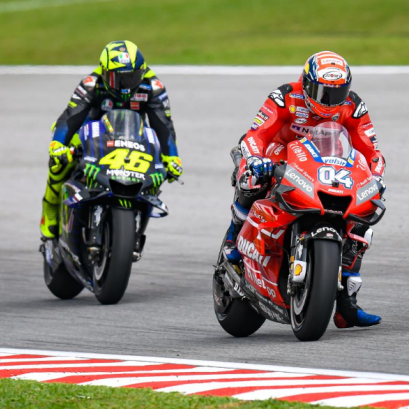 'โดวิซิโอโซ' ยกเครดิตให้ 'รอสซี' ในการต่อสู้เพื่อโพเดียมที่มาเลเซีย