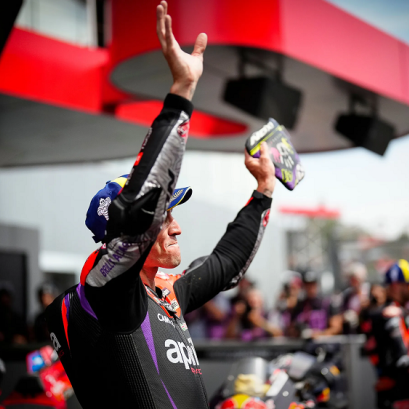 'อเล็กซ์ เอสปาร์กาโร' หวังคว้าชัยชนะส่งท้าย Aprilia ก่อนเทสต์ Honda