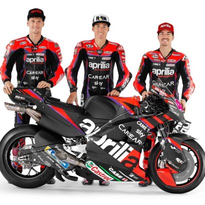 Aprilia Racing เปิดตัวรถแข่ง MotoGP 2023