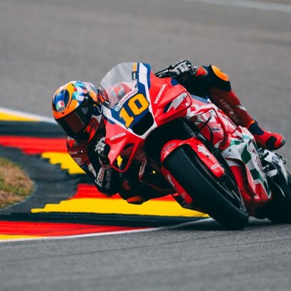 ผลงานดีสุดกับ HONDA 'ลูก้า มารินี' ฝืนเจ็บควบ RC213V คว้า P6 ที่ซัคเซนริง