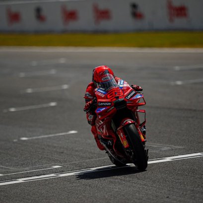 DUCATI กวาดโพเดียม! มาร์ก มาร์เกซ คว้าชัยสปรินท์มูเจลโล