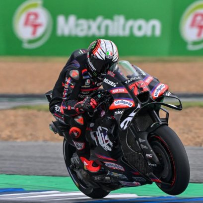 Aprilia โชว์เหนือ! มาร์โก เบซเซคกี กดเวลาคว้าโพล PT Grand Prix of Thailand 2026