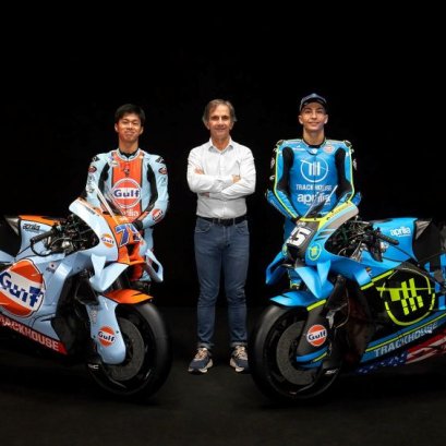 Trackhouse เปิดตัวรถแข่ง 2 แบบ 2 สไตล์ ลุยศึก MotoGP 2026