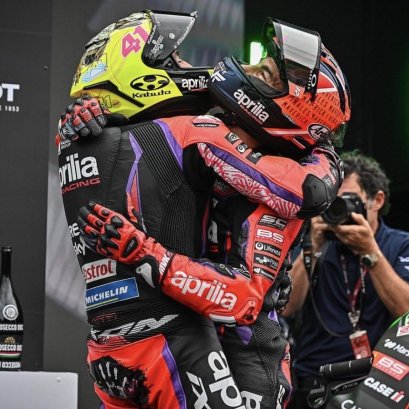 Aprilia จบ 1 , 2 !! อเล็กซ์ เอสปาร์กาโร คว้าชัยโฮมเรซ Catalan Grand Prix 