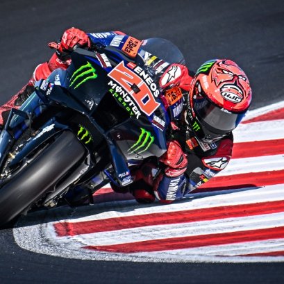 ฟาบิโอ กวาตาราโร กังวลทางตรงยาวในสนามน้องใหม่ที่อินเดีย