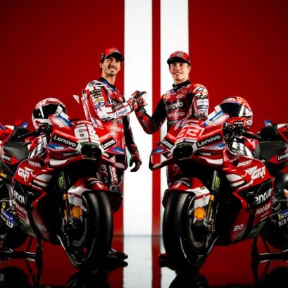 Ducati Lenovo เปิดตัวรถแข่ง MotoGP 2026