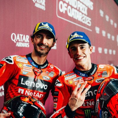 DUCATI เผย 'มาร์เกซ' คอยช่วยเหลือ 'เป็กโก้' ในช่วงเวลาที่ยากลำบาก