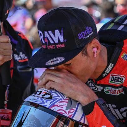 'เอสปาร์กาโร' ไม่แฮปปี้ 'Aprilia' ไม่อัพเกรดในการเทสต์ล่าสุด