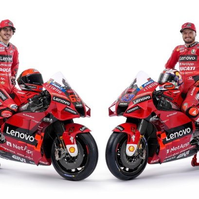 DUCATI เปิดตัวรถแข่ง MotoGP 2022