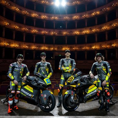 Mooney VR46 Racing เปิดตัวรถแข่ง MotoGP & Moto2 2022