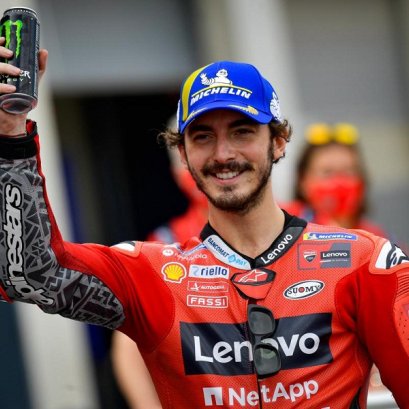 ชนะครั้งแรก! 'ฟรานเชสโก บันญาญา' คว้าชัย Aragon Grand Prix