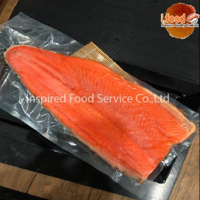 ปลาแซลมอลแอตแลนติกนอร์เวย์สดแล่ครึ่งซีก (จากปลาสด) 1.8-2.0 กก/ชิ้น ราคาขึ้นอยู่กับฤดูกาล