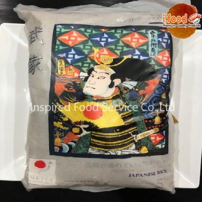 ข้าวญี่ปุ่น ซาซานิกิ ตราซามุไร เกรดพรีเมี่ยม
