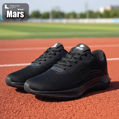 รองเท้าวิ่ง MARS BLACK